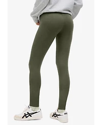ellos Plus Cotton Spandex Full Length Leggings