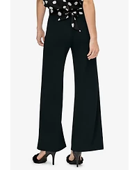 ellos Women's Wide Leg Soft Pants