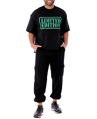 Dai Moda Men's Menswear Limited Edition Split Hem Sweatshirt