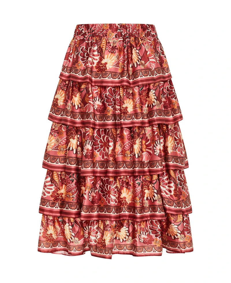 City Chic Women's Drama Queen Skirt