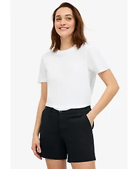 ellos Women's Stretch Chino Shorts