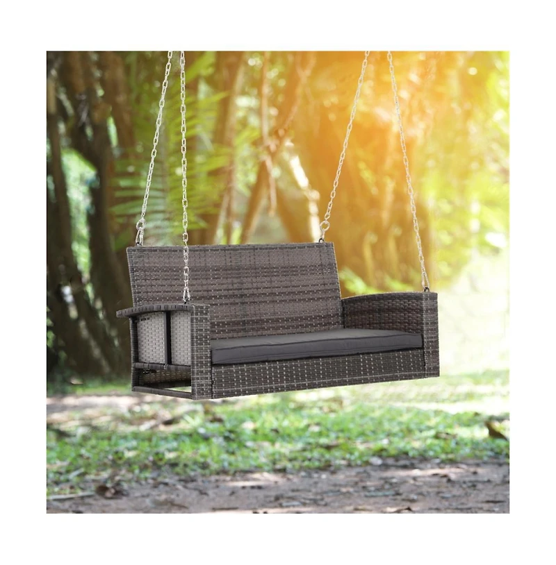 Outdoor Patio Swing for Garden, Deck, or Porch Seating