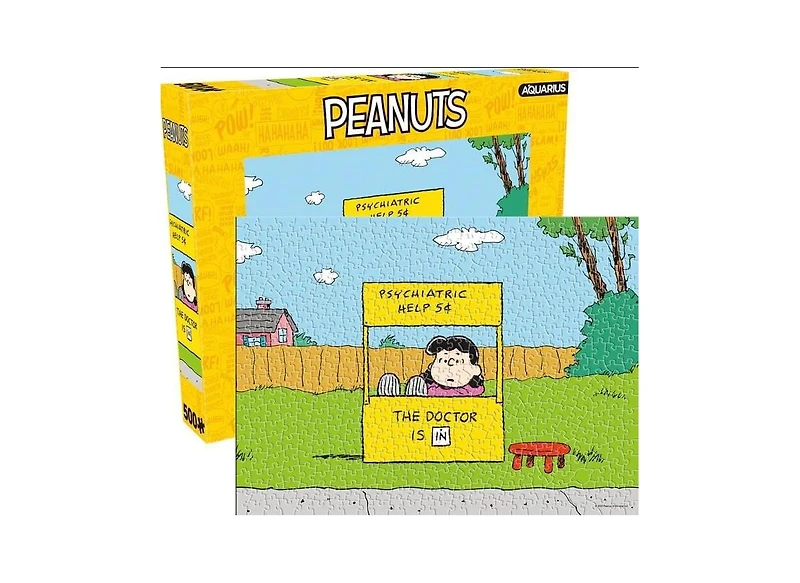 Nmr Distribution Peanuts Lucy Doctor Is In 500 Piece Jigsaw Puzzle