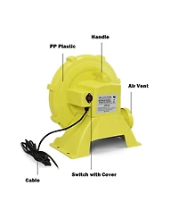 Sugift 950 W 1.25 Hp Air Blower Pump Fan for Inflatable Bounce House