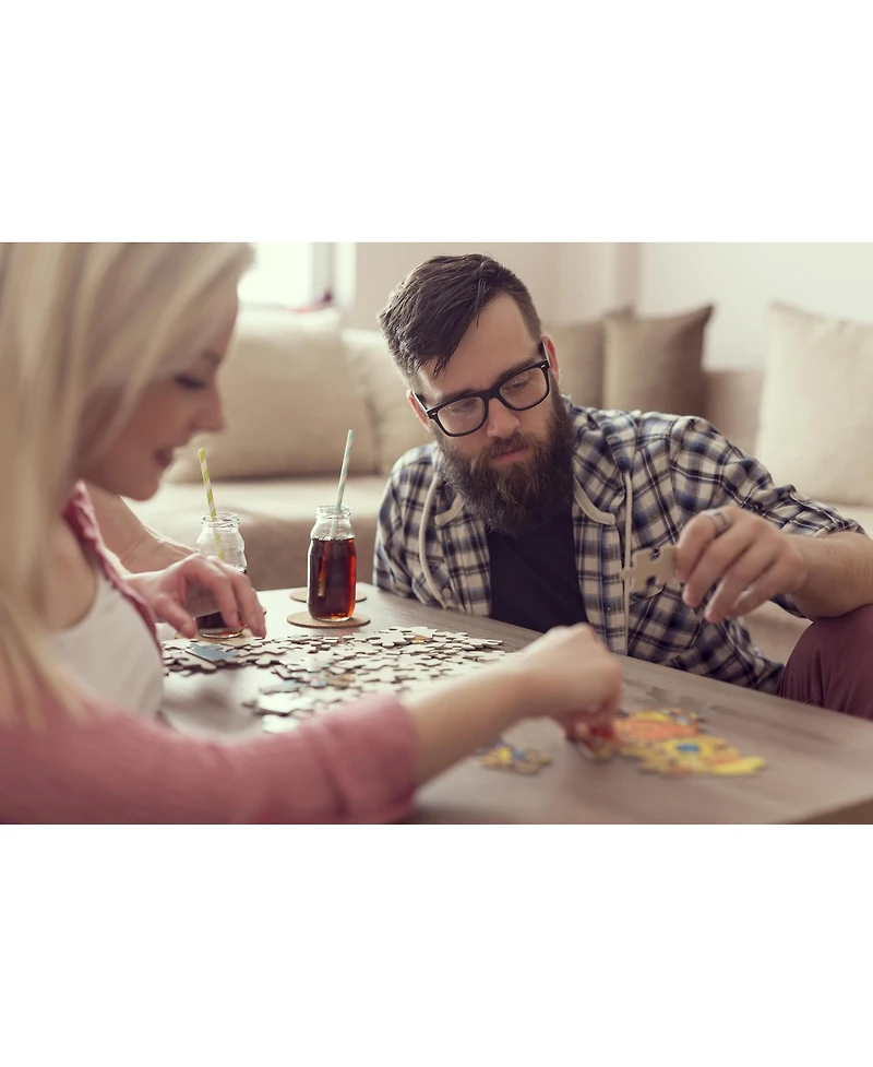 Nmr Distribution Harry Potter Hufflepuff Logo 500 Piece Jigsaw Puzzle