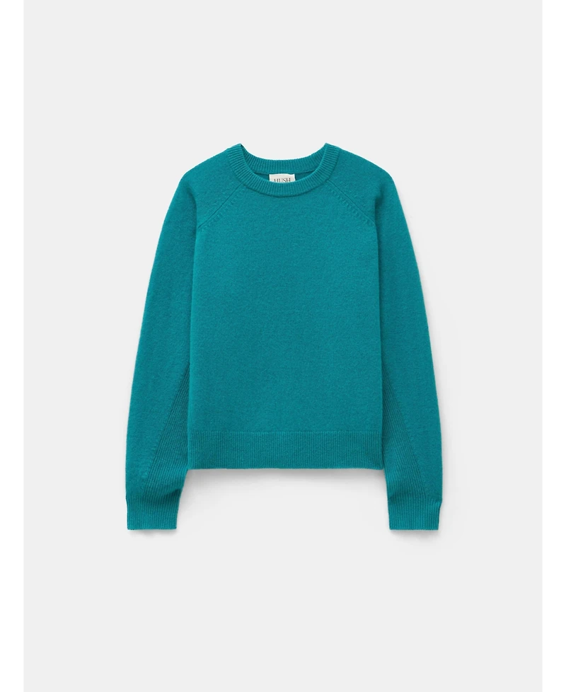 Hush Women's Jasmine Cashmere Rib Detail Sweater