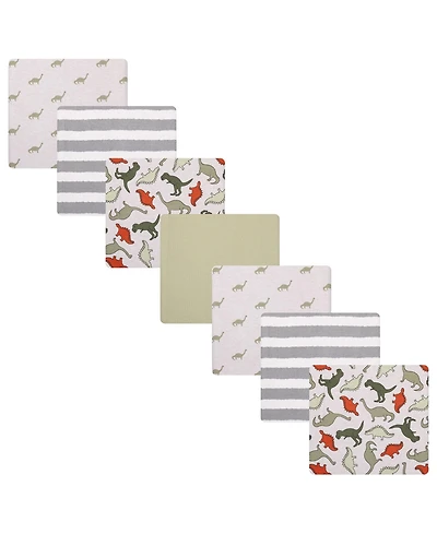 Hudson Baby Cotton Flannel Receiving Blankets 7-Pack Bundle