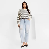 City Chic Plus Stripe Lilia Sweater