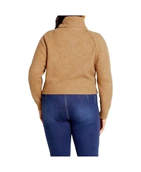 City Chic Women's Untamed Sweater