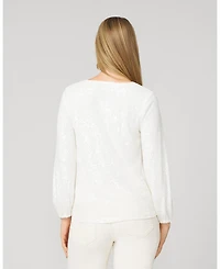 Cable & Gauge Women's Bubble Hem Jogger Set