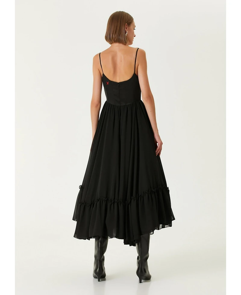 Pcfg Women's Nylon Swan Dress