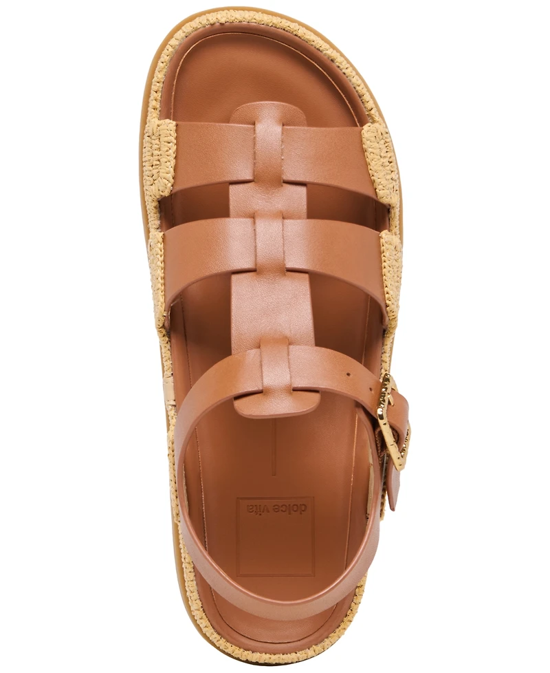 Dolce Vita Women's Shenna Fisherman Footbed Flat Sandals