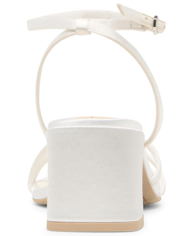 Dolce Vita Women's Ysabel Strappy Ankle Wrap Block Heel Dress Sandals