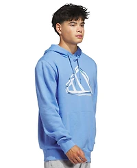 adidas Men's Graphic Big Logo Sportswear Hoodie