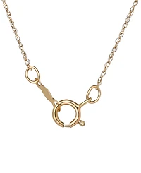 Disney Stitch Pendant Necklace in 10K Yellow Gold