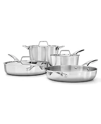 Calphalon Premier Stainless Steel -Piece Cookware Set