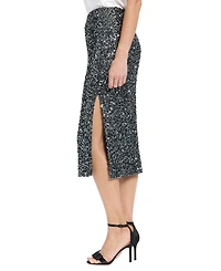 Muse Women's Straight-Cut Maxi Skirt