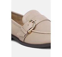Sheboss Buckle Detail Loafers
