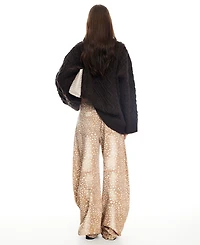 Lioness Women's Horseshoe Front Zip Jeans