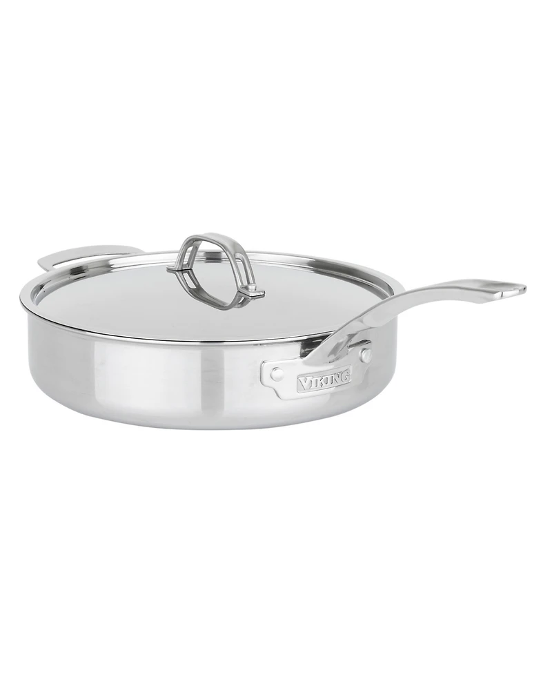 Viking Pure Glide Stainless Steel 4.5-Quart Saute Pan