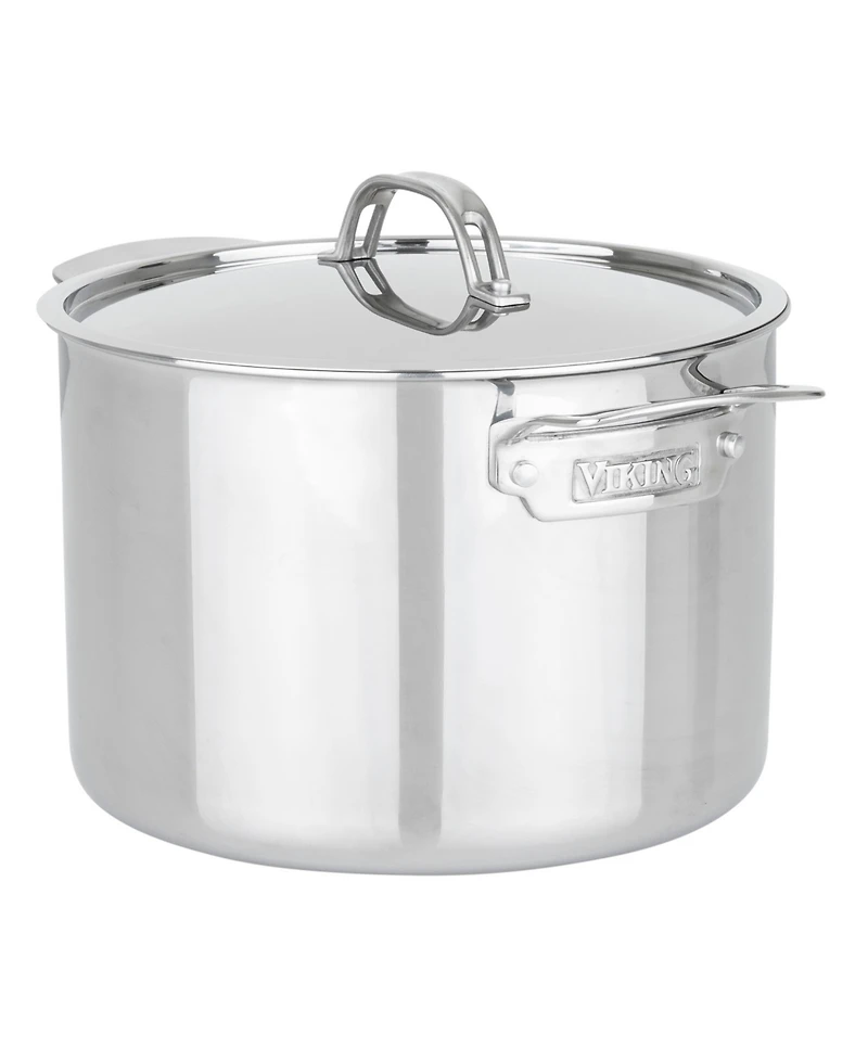 Viking Pure Glide Stainless Steel 8-Quart Stock Pot