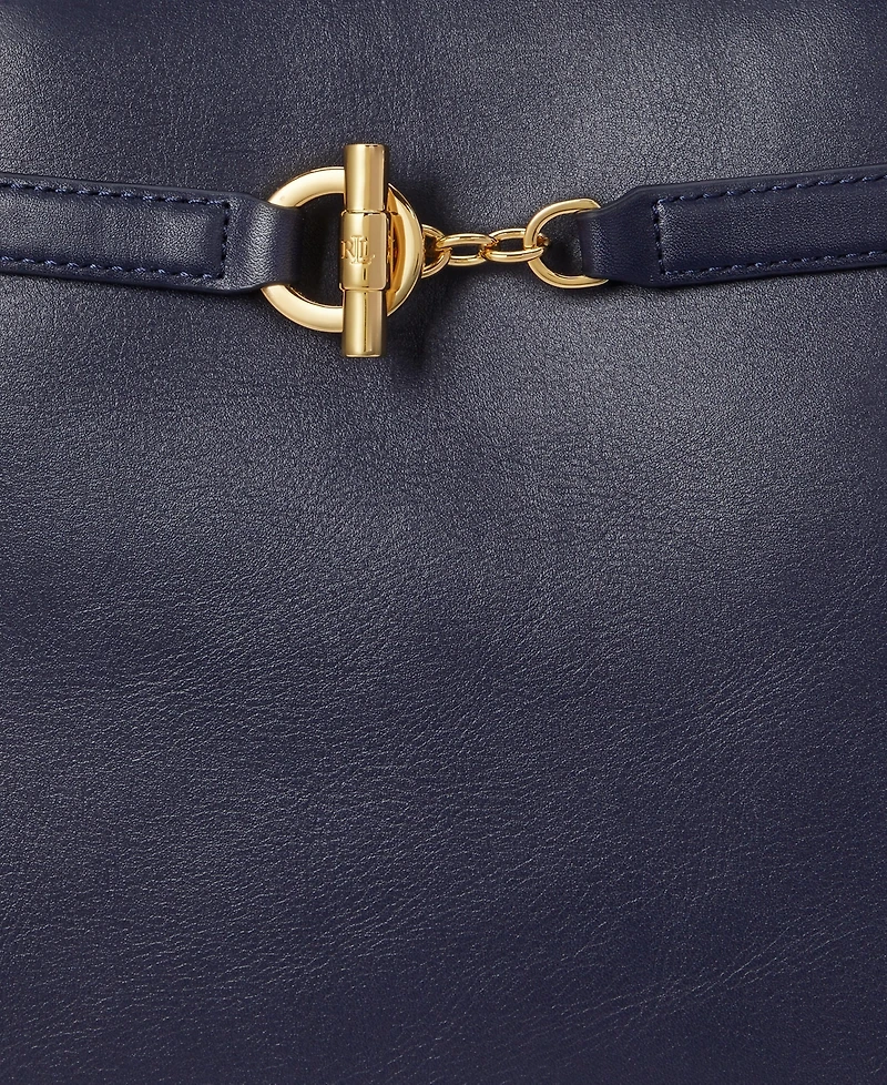 Lauren Ralph Lauren Leather Blaike Satchel Bag