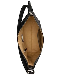 Lauren Ralph Smooth Leather Tasha Bucket Bag