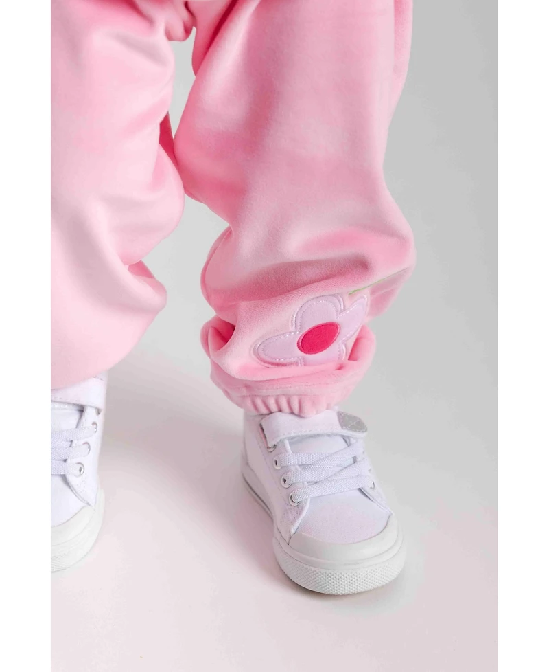 Florence Eiseman Toddler Girls Corduroy Jumper With Flowers