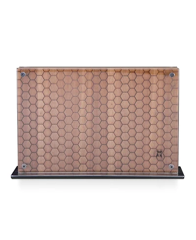 Schmidt Brothers Acacia Honeycomb Downtown Knife Block