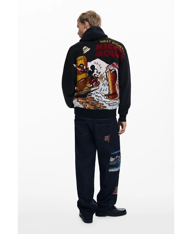 Desigual Men's Mickey Printed Sweatshirt