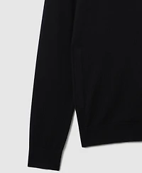 Reiss Men's Merino Wool Funnel-Neck Cardigan