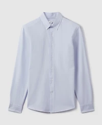Reiss Men's Slim-Fit Button-Down Collar Cotton Oxford Shirt