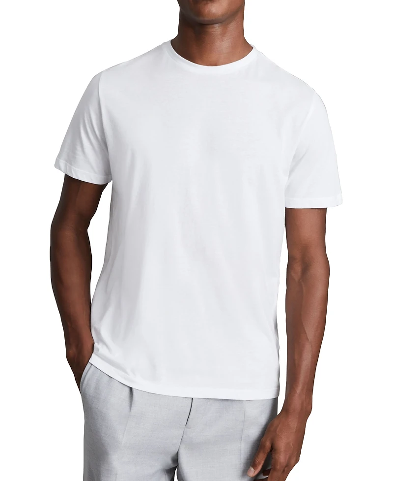 Reiss Men's Cotton Crew Neck T-Shirt