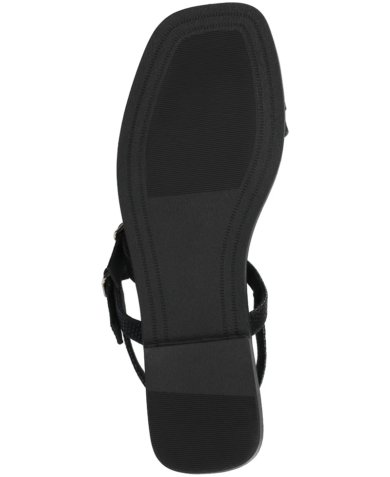 Journee Collection Women's Brianna Open Toe Ankle Strap Sandals