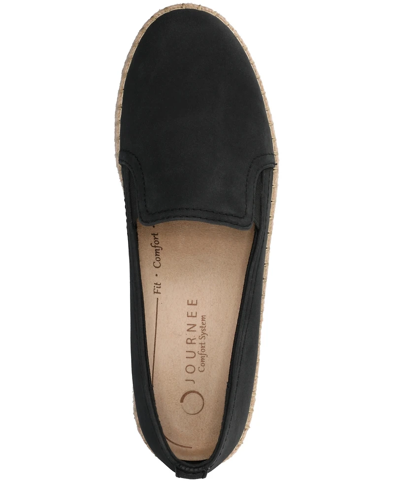 Journee Collection Women's Catalina Slip On Round Toe Espadrilles