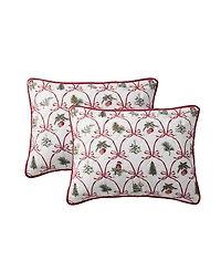 Vcny Home Christmas Bow Microfiber 2-Pc. Quilt Set, Twin