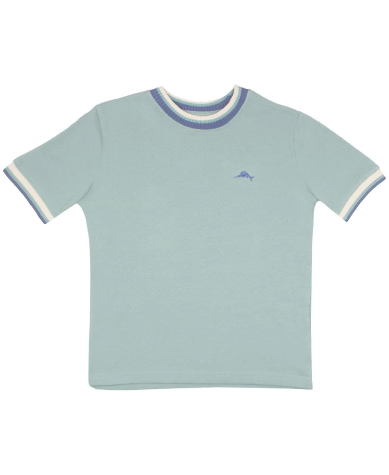 Tommy Bahama Boys 3 Piece Crewneck Ringer Stylish T-Shirt Set