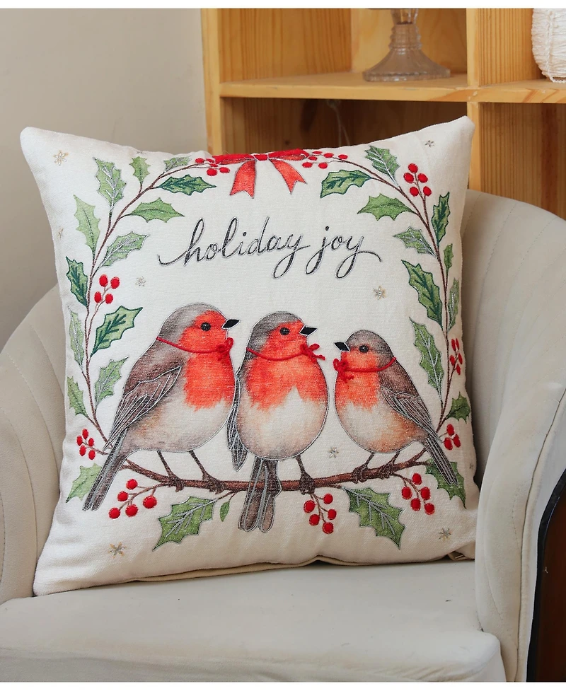 Vibhsa Alpine Holiday Decorative Pillow, 20" x