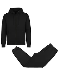 Blu Rock Men's Full-Zip Hoodie and Jogger Sweatpants Matching, 2-Piece Set