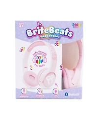 GabbaGoods BriteBeats Kids Volume Limiting Bluetooth Headphones with Led EarCaps