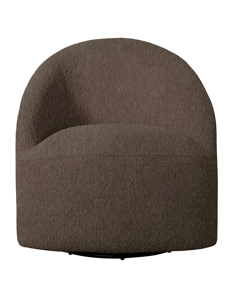 Ink+Ivy 30" Boucle Upholstery 360 Degree Swivel Chair