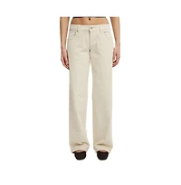 Cotton On Women's Low Rise Straight Cord Pant