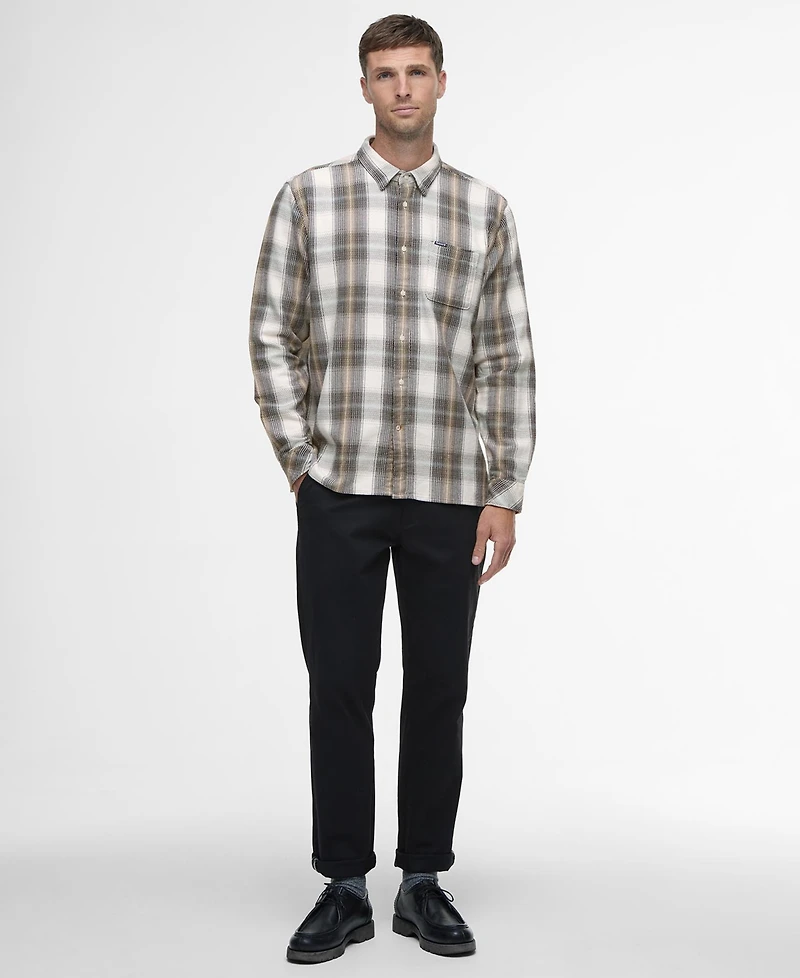 Barbour Men's Hawthorn Checked Relaxed-Fit Shirt