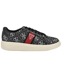 Guess Men's Caffen Branded Lace-Up Casual Sneakers