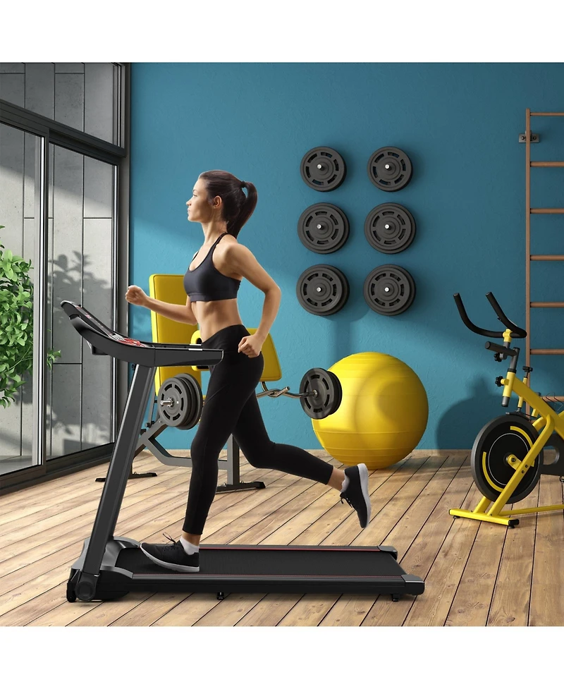 Skonyon 2.25HP Electric Running Machine Treadmill with Speaker and App Control