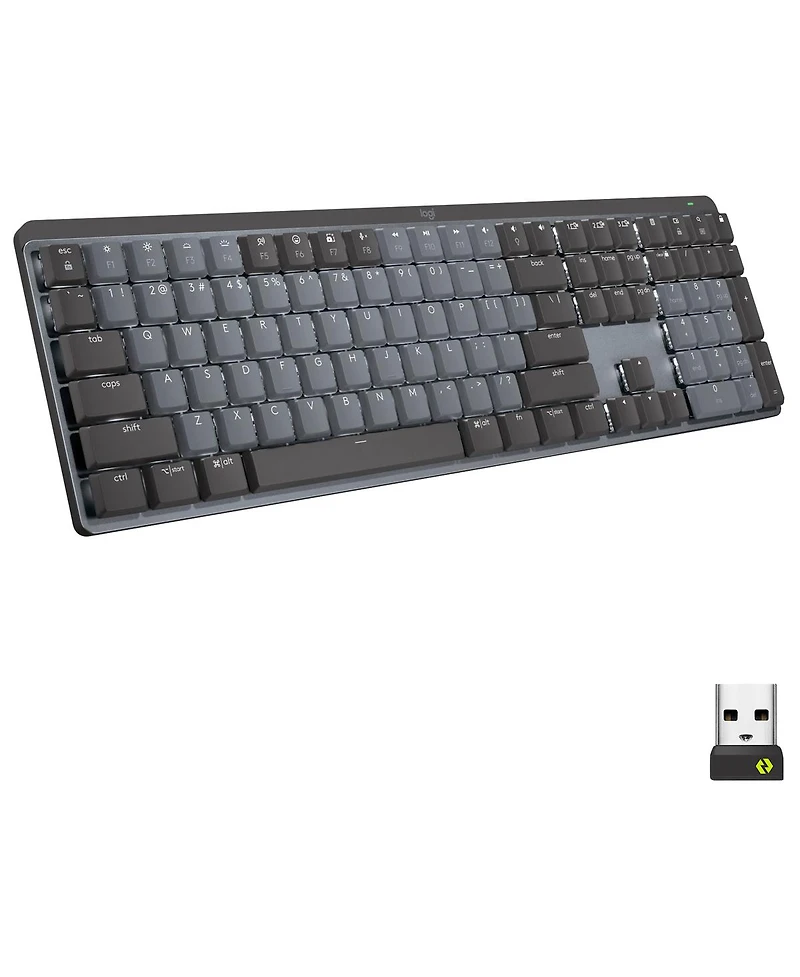 Logitech Mx Mechanical Wireless Illuminated Keyboard (Tactile/Graphite)