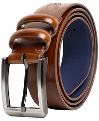 Nick Graham Men's Double Keeper Brushed Belt