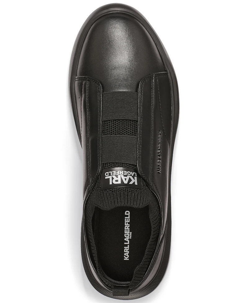Karl Lagerfeld Paris Men's Round Toe Sneakers