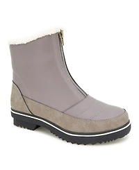 Jbu Women's Snowbound Encore Zip Front Cold-Weather Boots