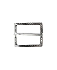 Trafalgar Men's 35mm Lasered Patterned Solid Brass Italian Harness Belt Buckle